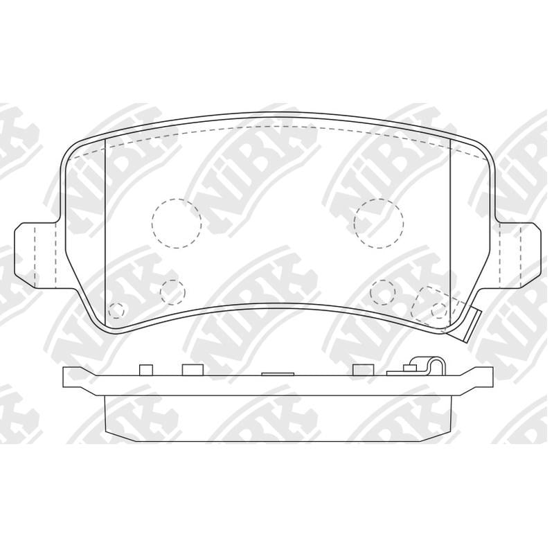 NIBK Pads PN0778