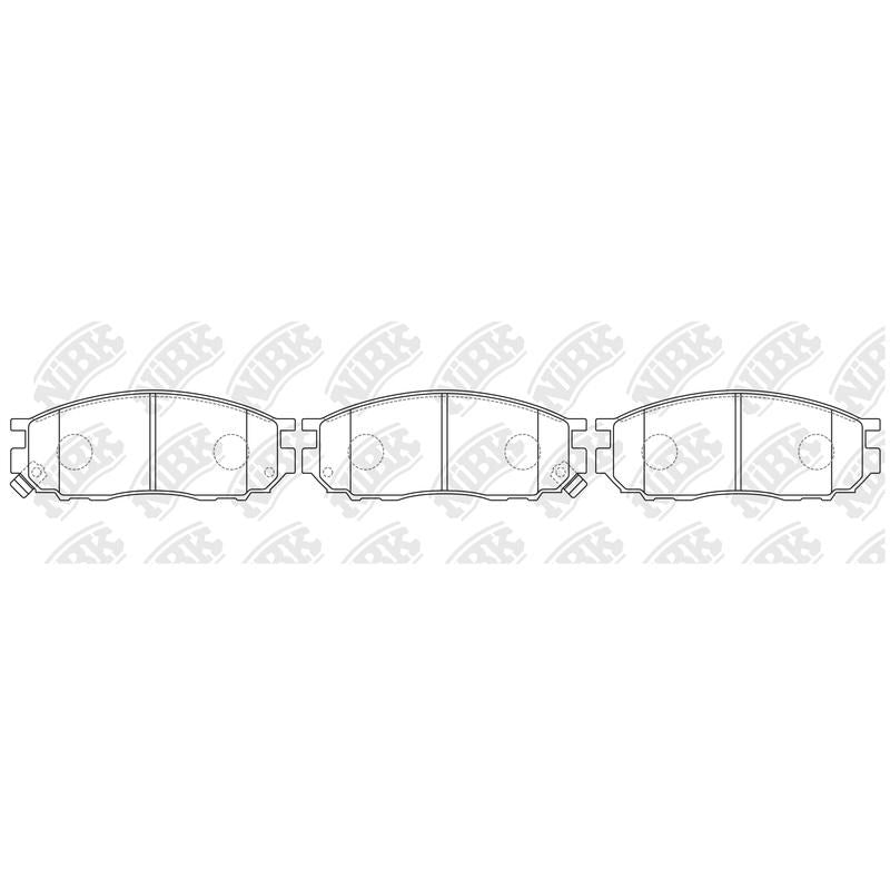NIBK Pads PN0782