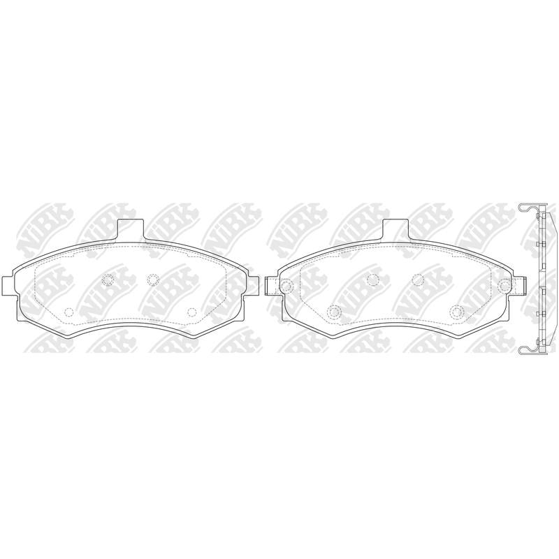 NIBK Pads PN0788