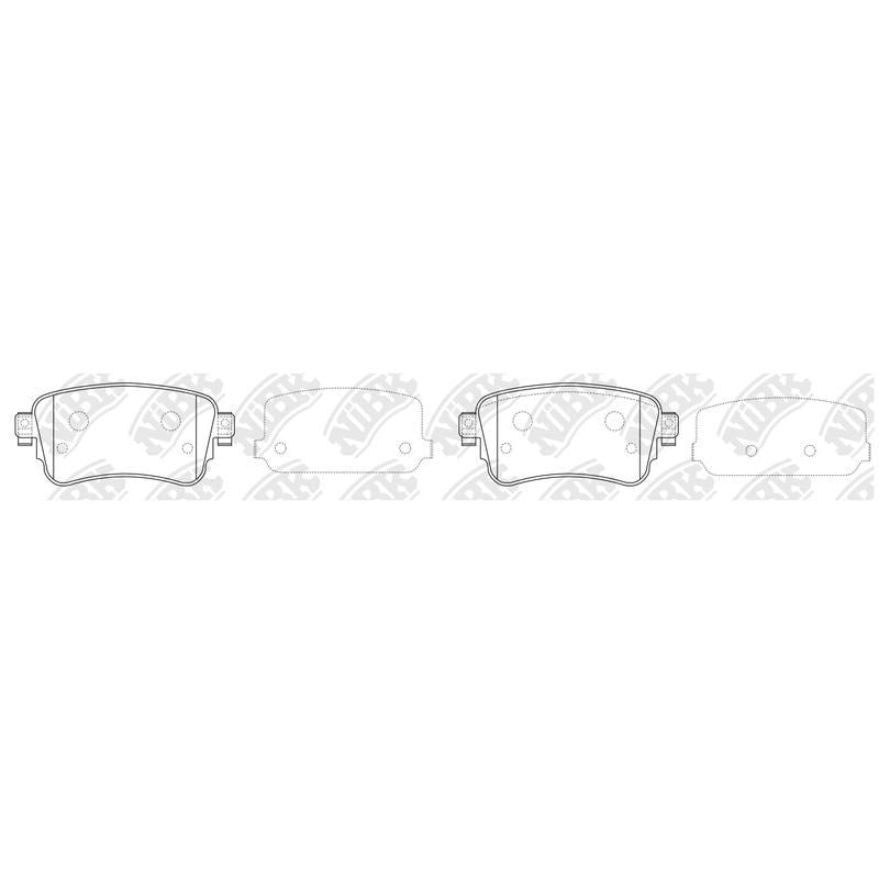 NIBK Pads PN0793