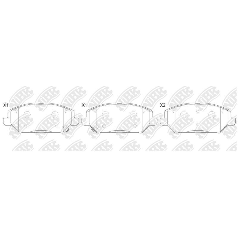 NIBK Pads PN0796