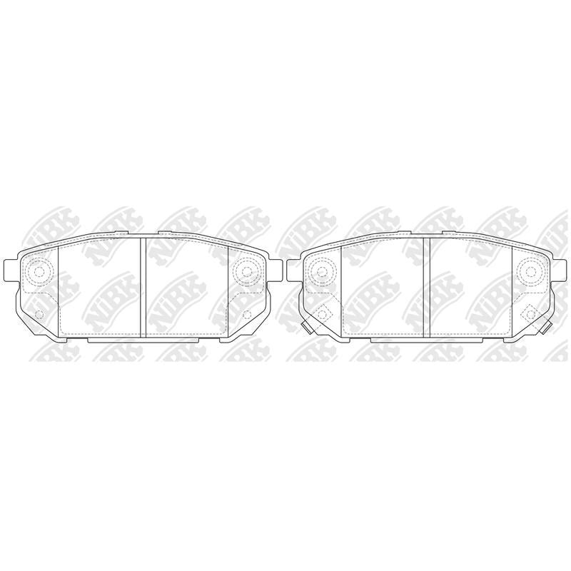 NIBK Pads PN0798