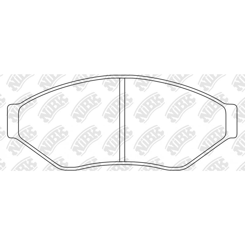 NIBK Pads PN0815