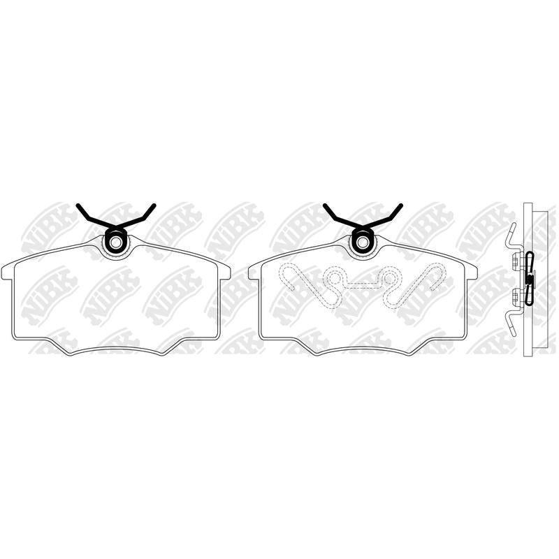 NIBK Pads PN0830