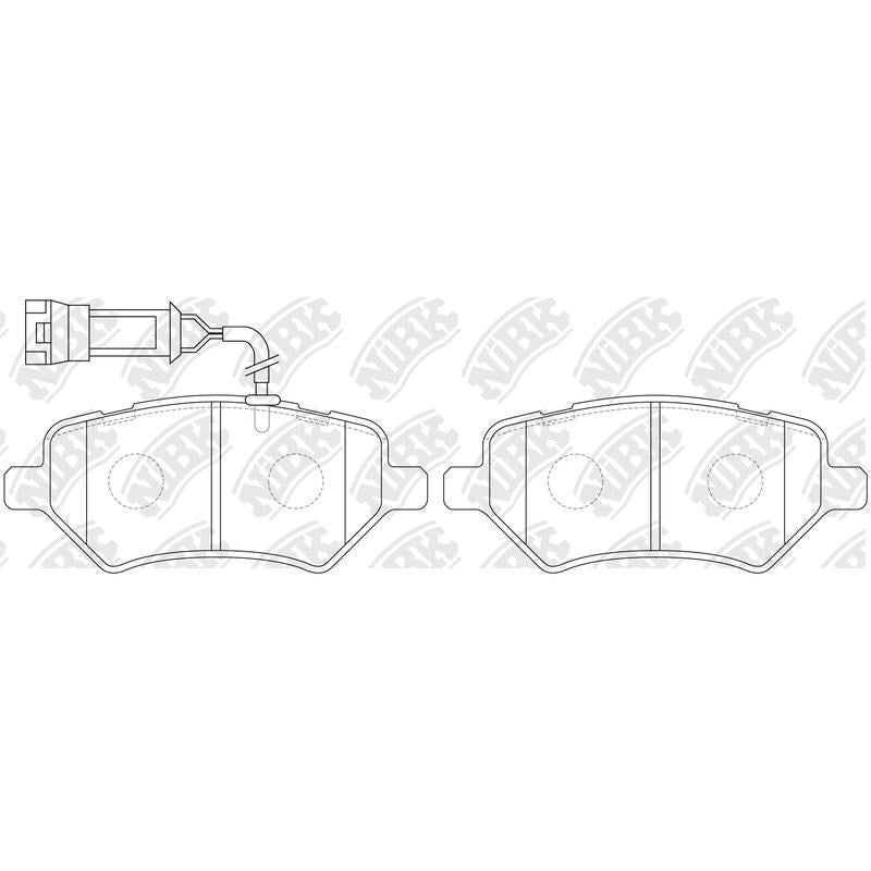 NIBK Pads PN0838W