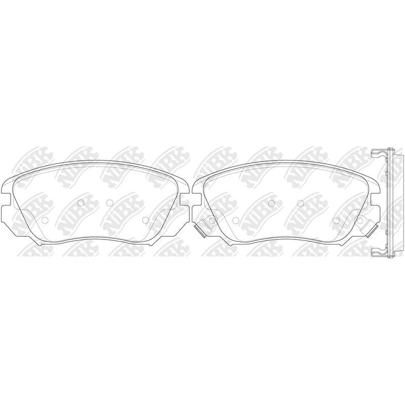 NIBK Pads PN0839