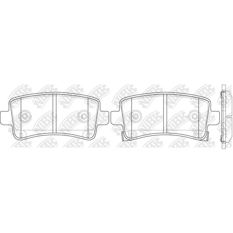 NIBK Pads PN0840