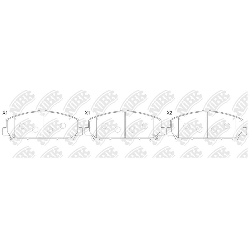NIBK Pads PN0841