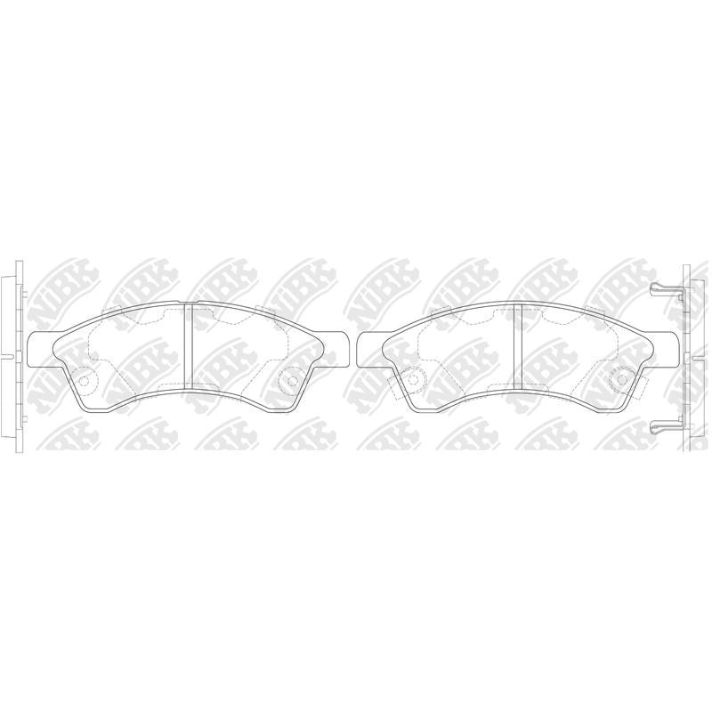 NIBK Pads PN0842