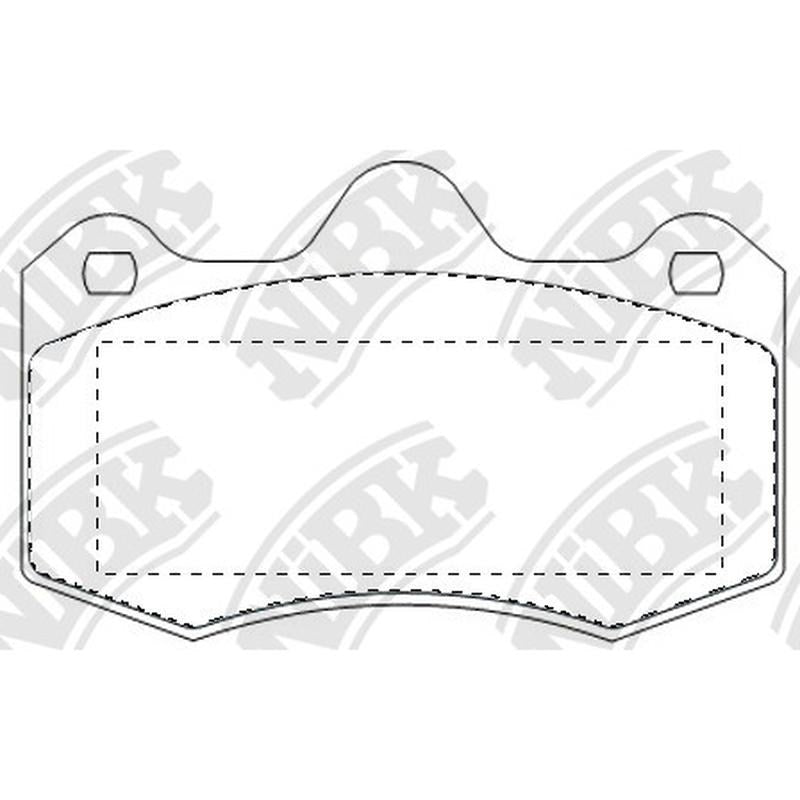 NIBK Pads PN0845C