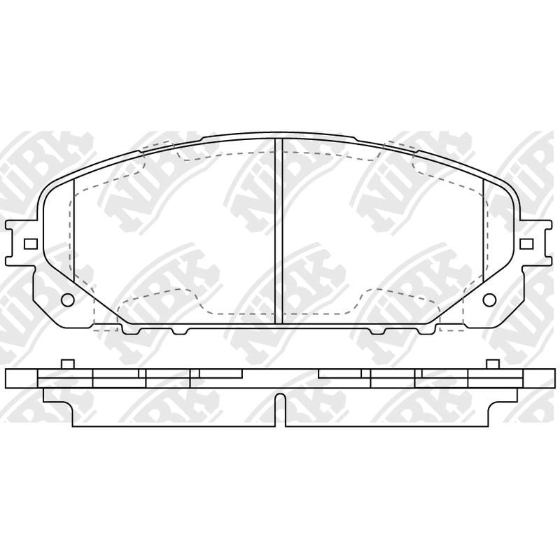 NIBK Pads PN0848