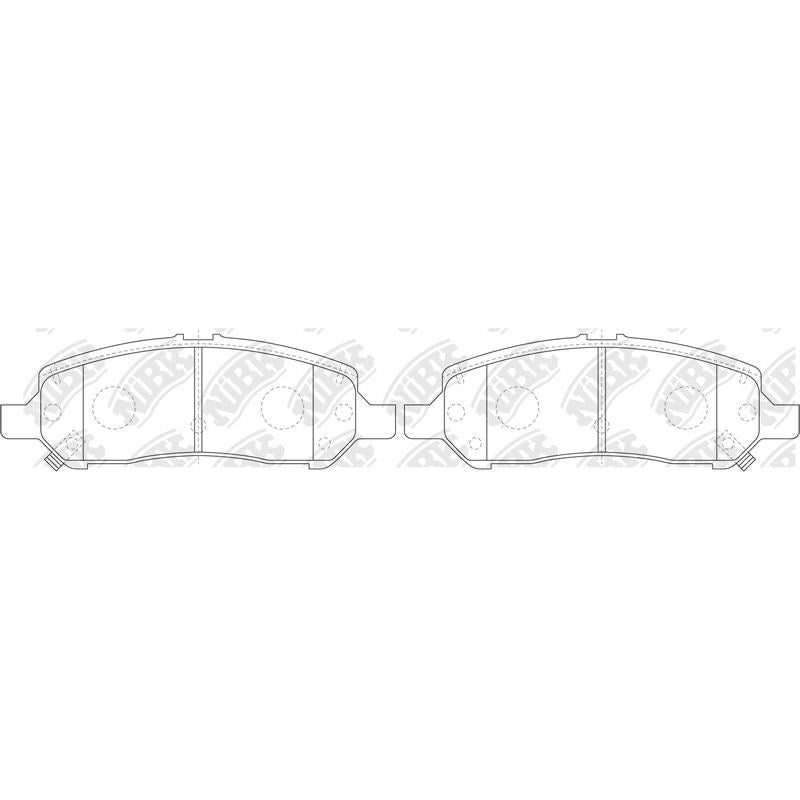 NIBK Pads PN0851