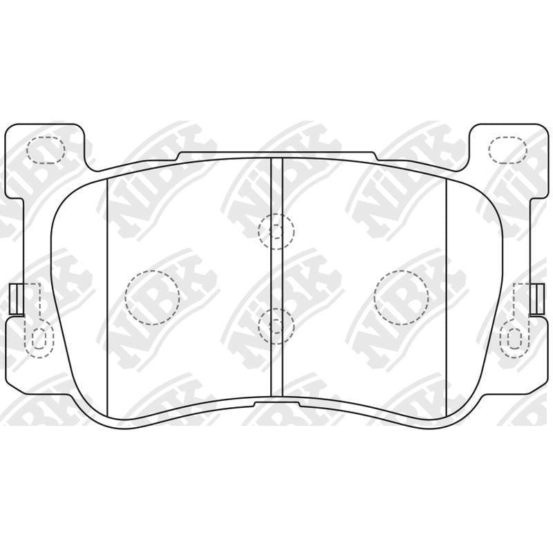 NIBK Pads PN0855