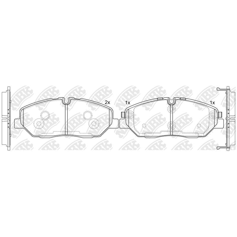 NIBK Pads PN0862