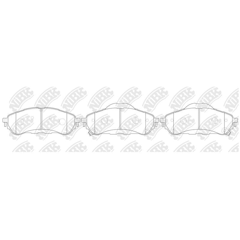 NIBK Pads PN0874