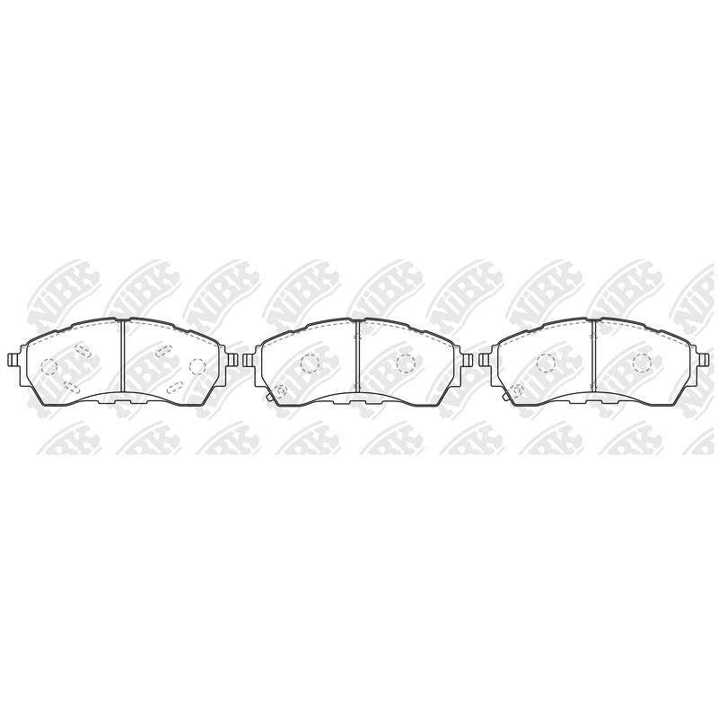 NIBK Pads PN0875