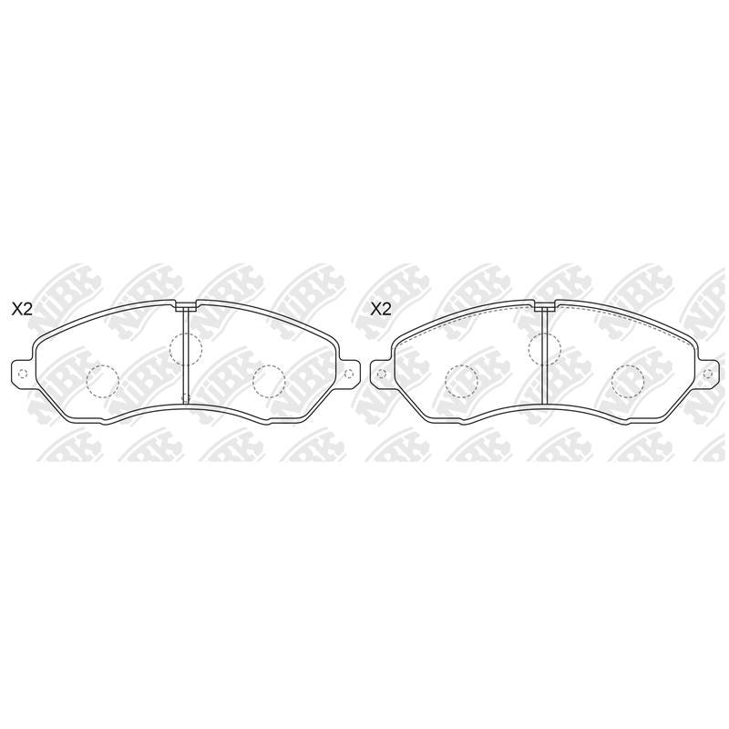 NIBK Pads PN0878