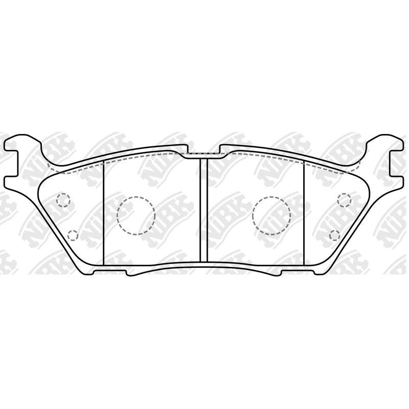 NIBK Pads PN0879