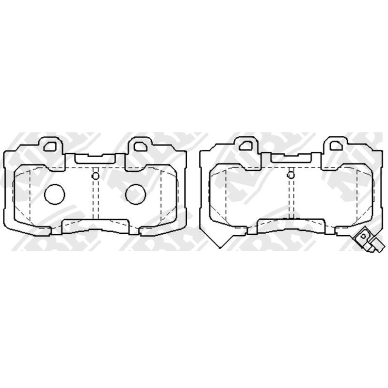 NIBK Pads PN0884
