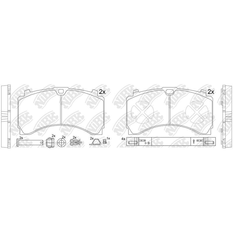 NIBK Pads PN0919