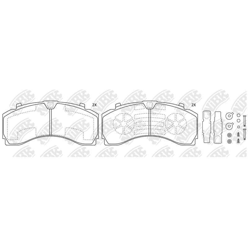 NIBK Pads PN0921