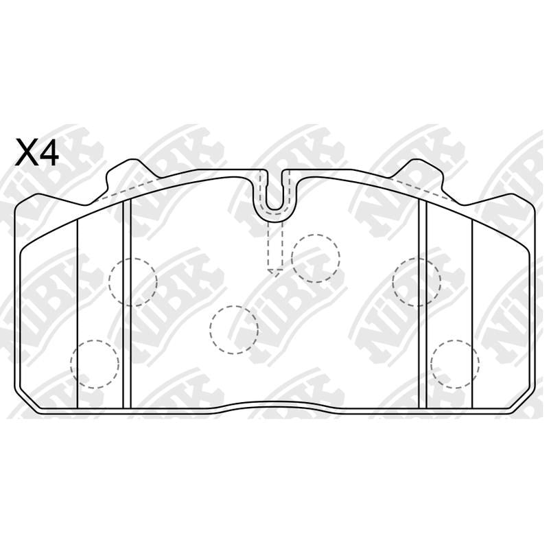 NIBK Pads PN0928