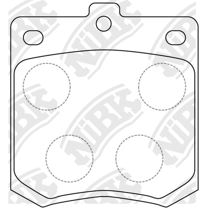 NIBK Pads PN1008