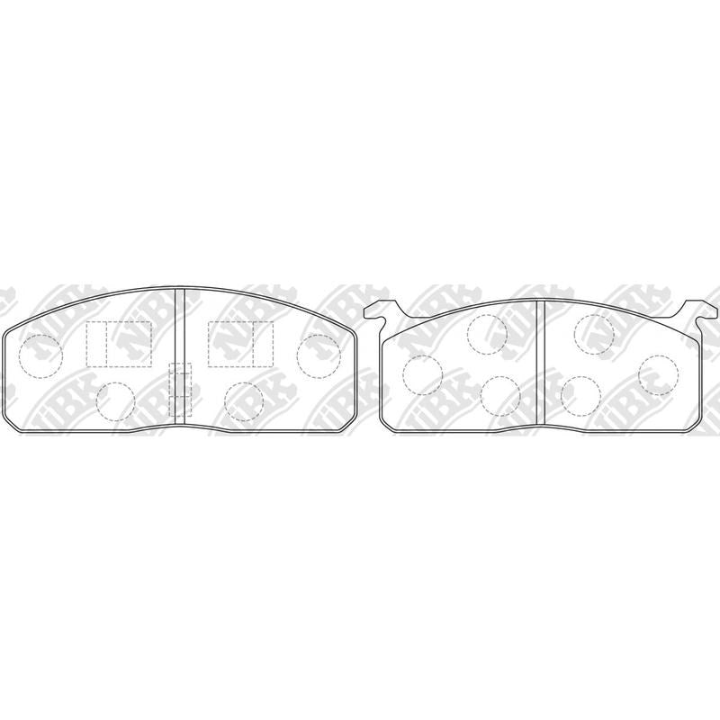 NIBK Pads PN1042