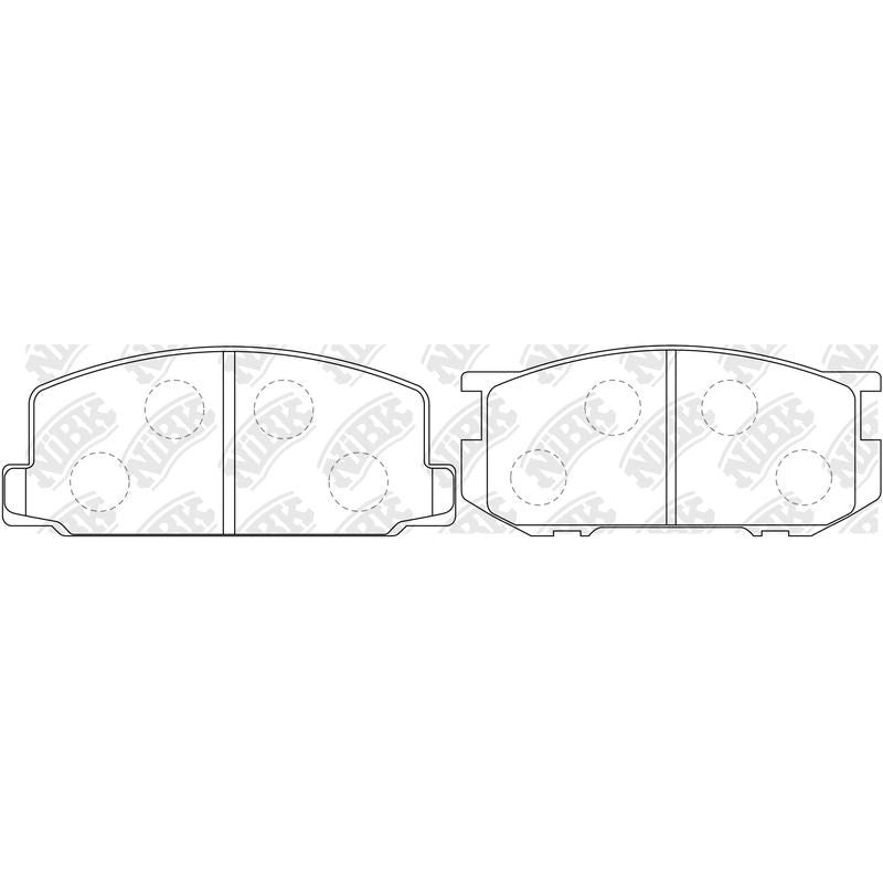 NIBK Pads PN1067
