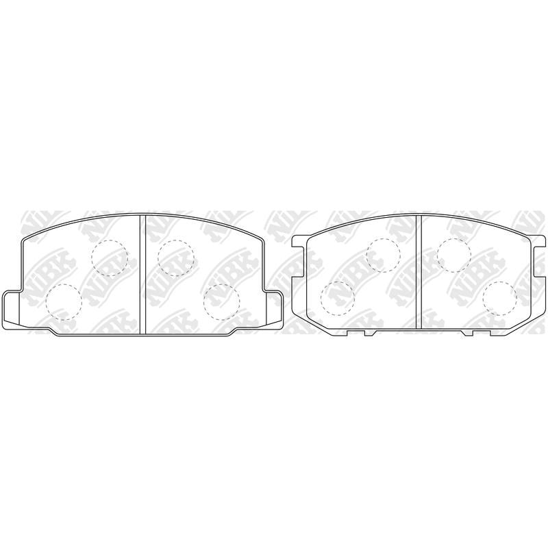 NIBK Pads PN1081
