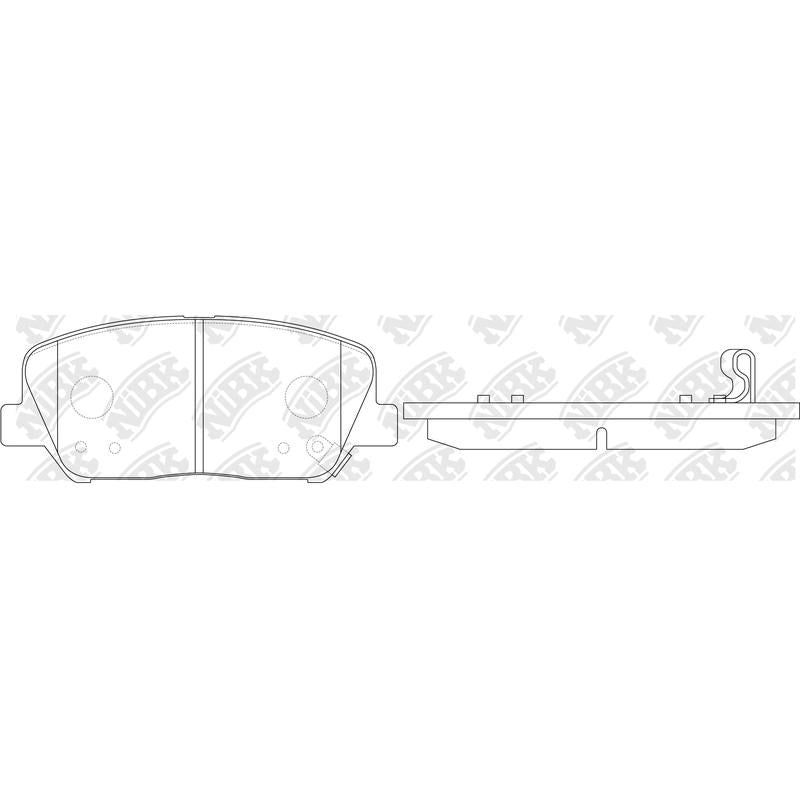 NIBK Pads PN11001