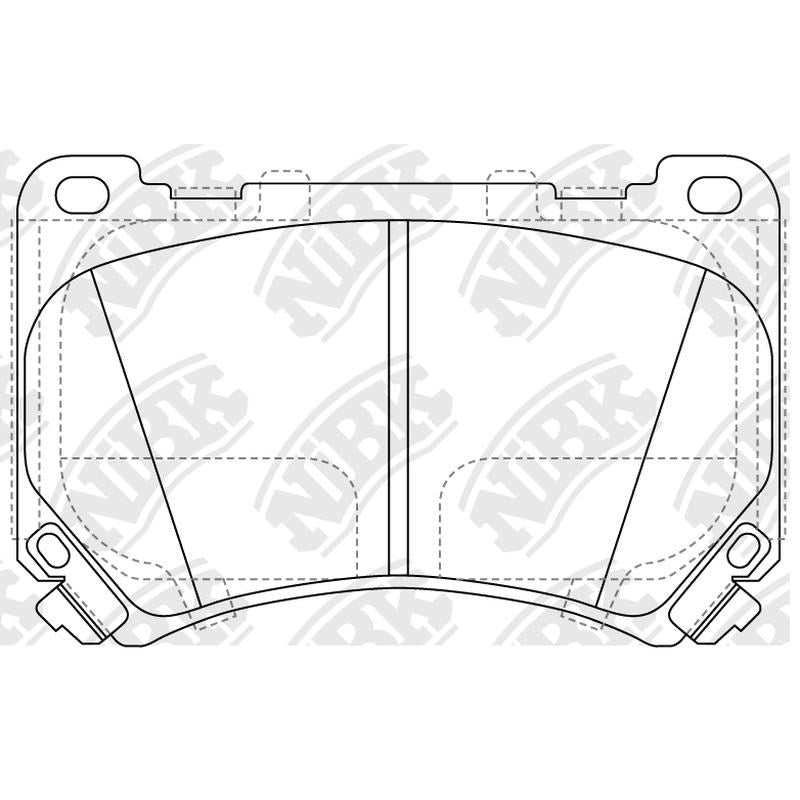 NIBK Pads PN11002