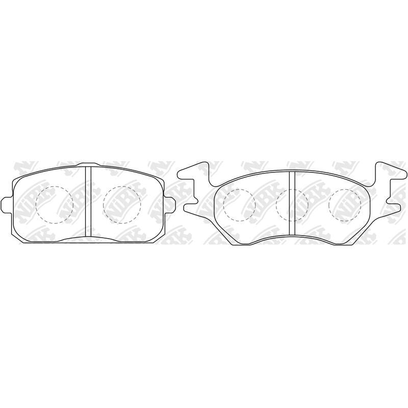 NIBK Pads PN1134