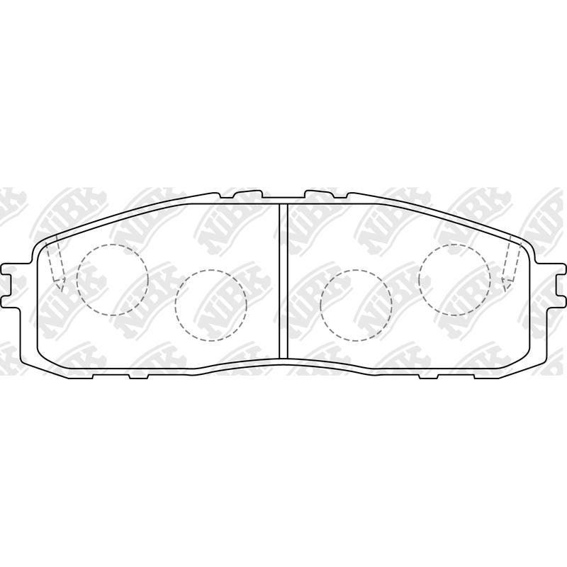 NIBK Pads PN1142