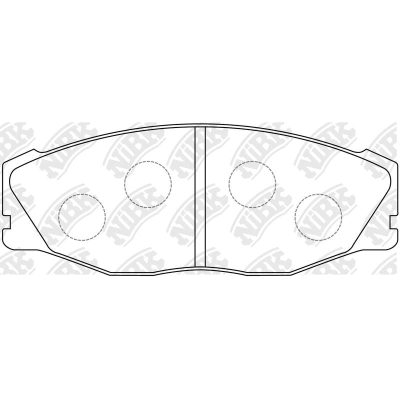 NIBK Pads PN1157