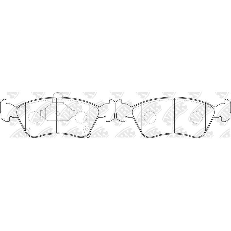NIBK Pads PN1170