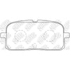 NIBK Pads PN1178