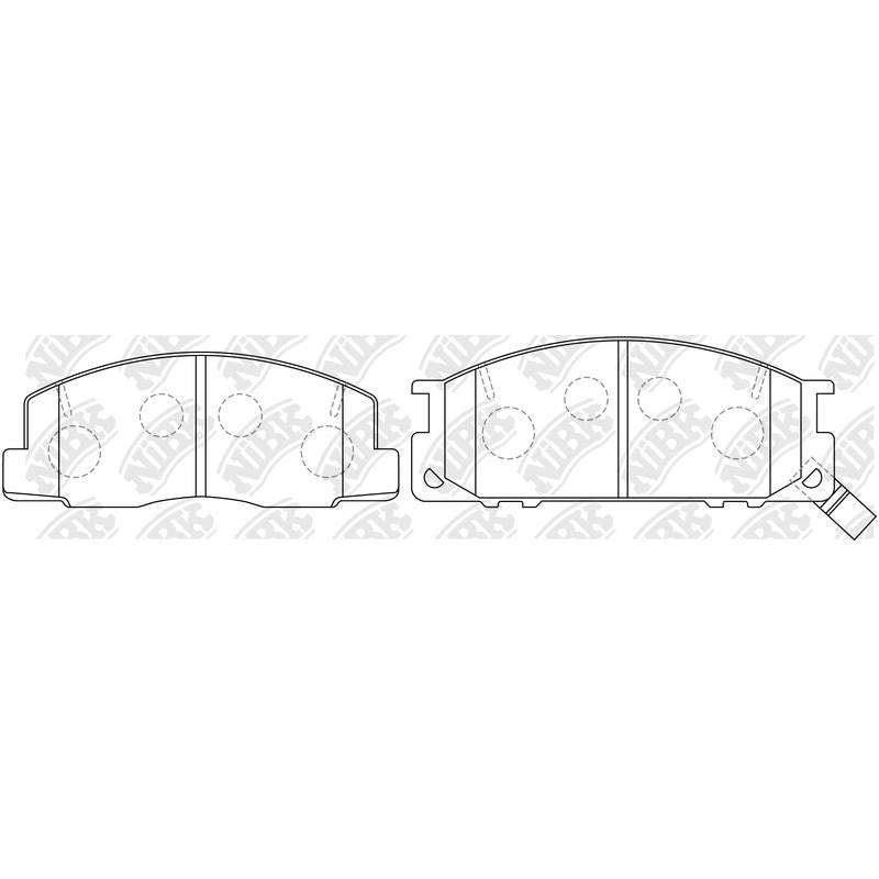 NIBK Pads PN1218