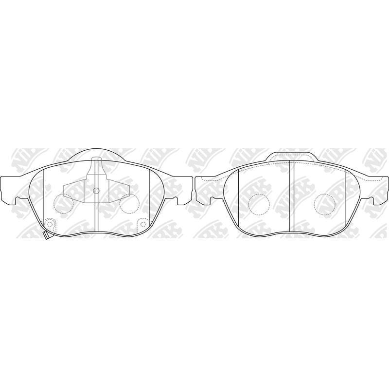 NIBK Pads PN1236