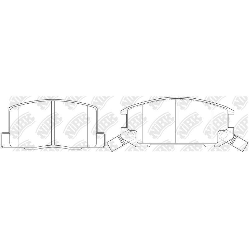 NIBK Pads PN1276