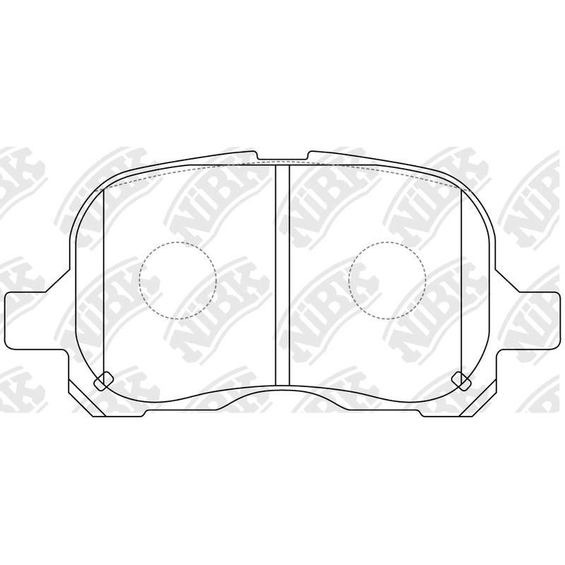NIBK Pads PN1302
