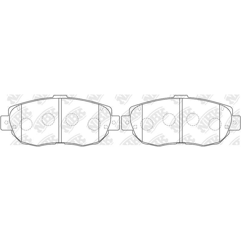 NIBK Pads PN1324