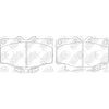NIBK Pads PN1350