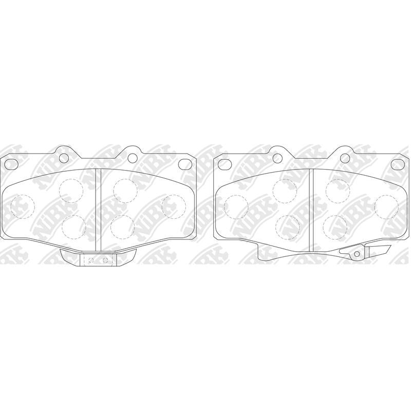 NIBK Pads PN1351