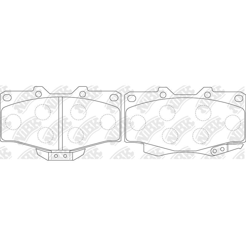 NIBK Pads PN1387
