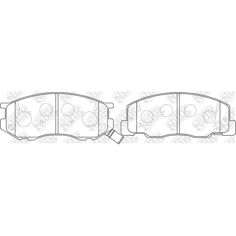 NIBK Pads PN1404