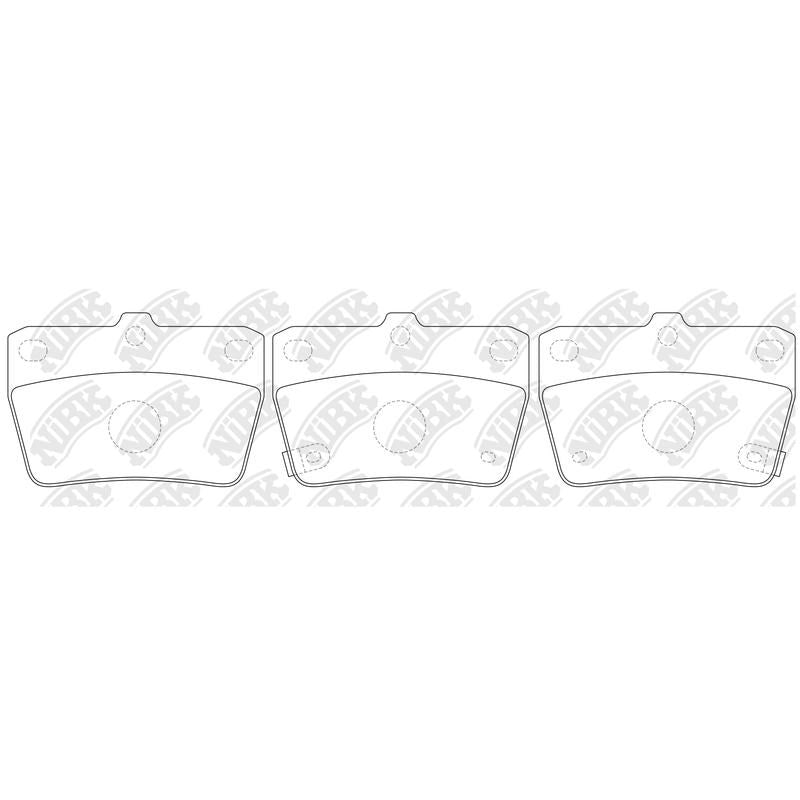 NIBK Pads PN1424