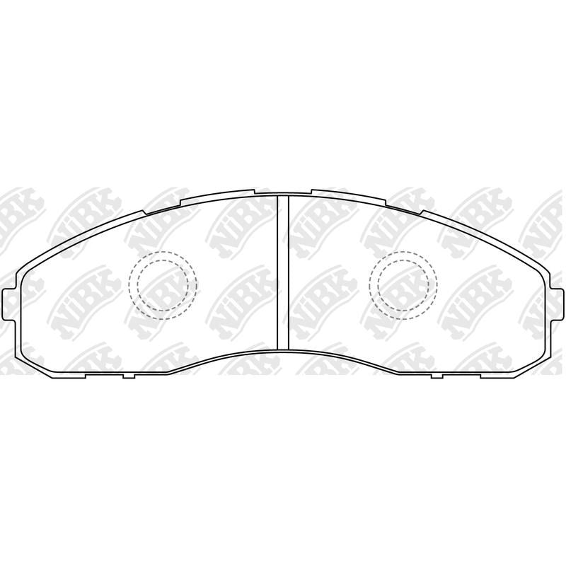 NIBK Pads PN1553