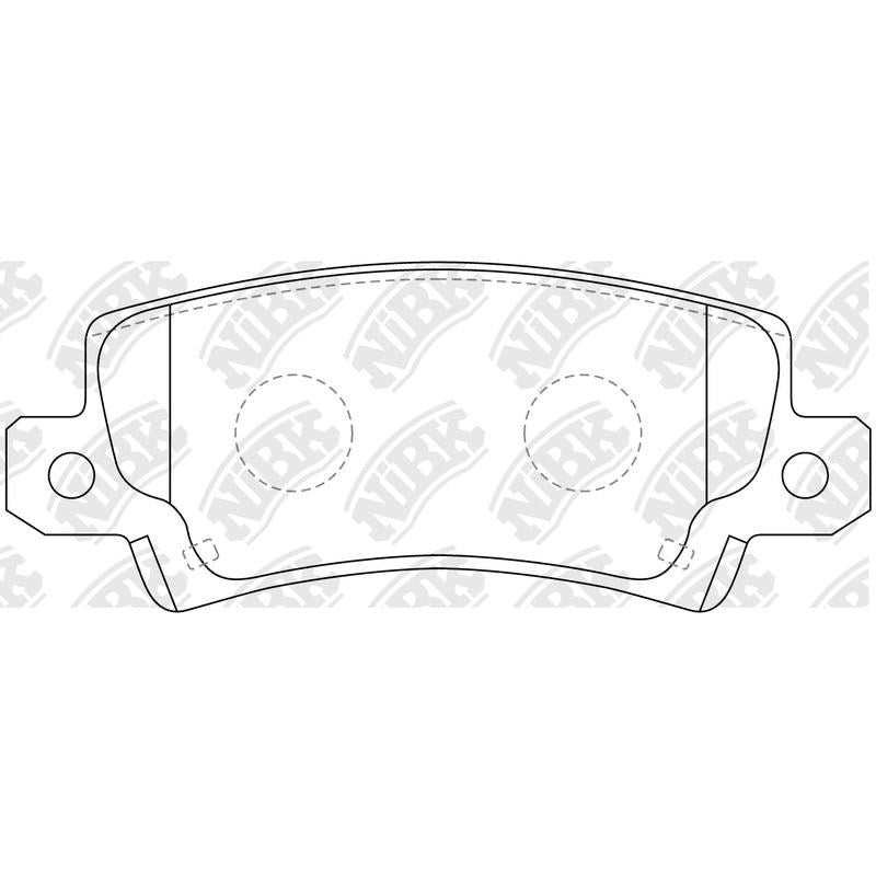 NIBK Pads PN1827