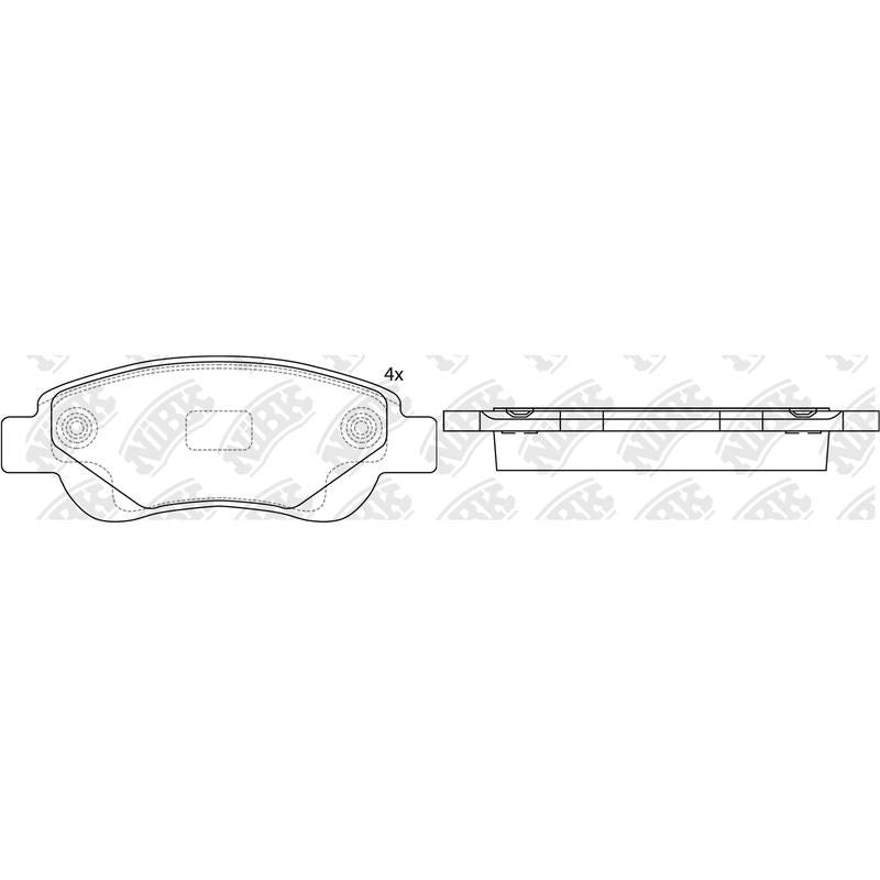 NIBK Pads PN1841